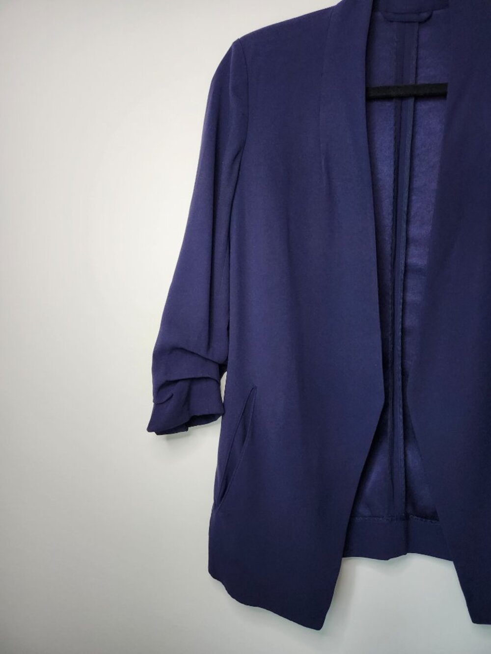 ARTIZIA BABATON Navy Power Blazer - Picture 3 of 10
